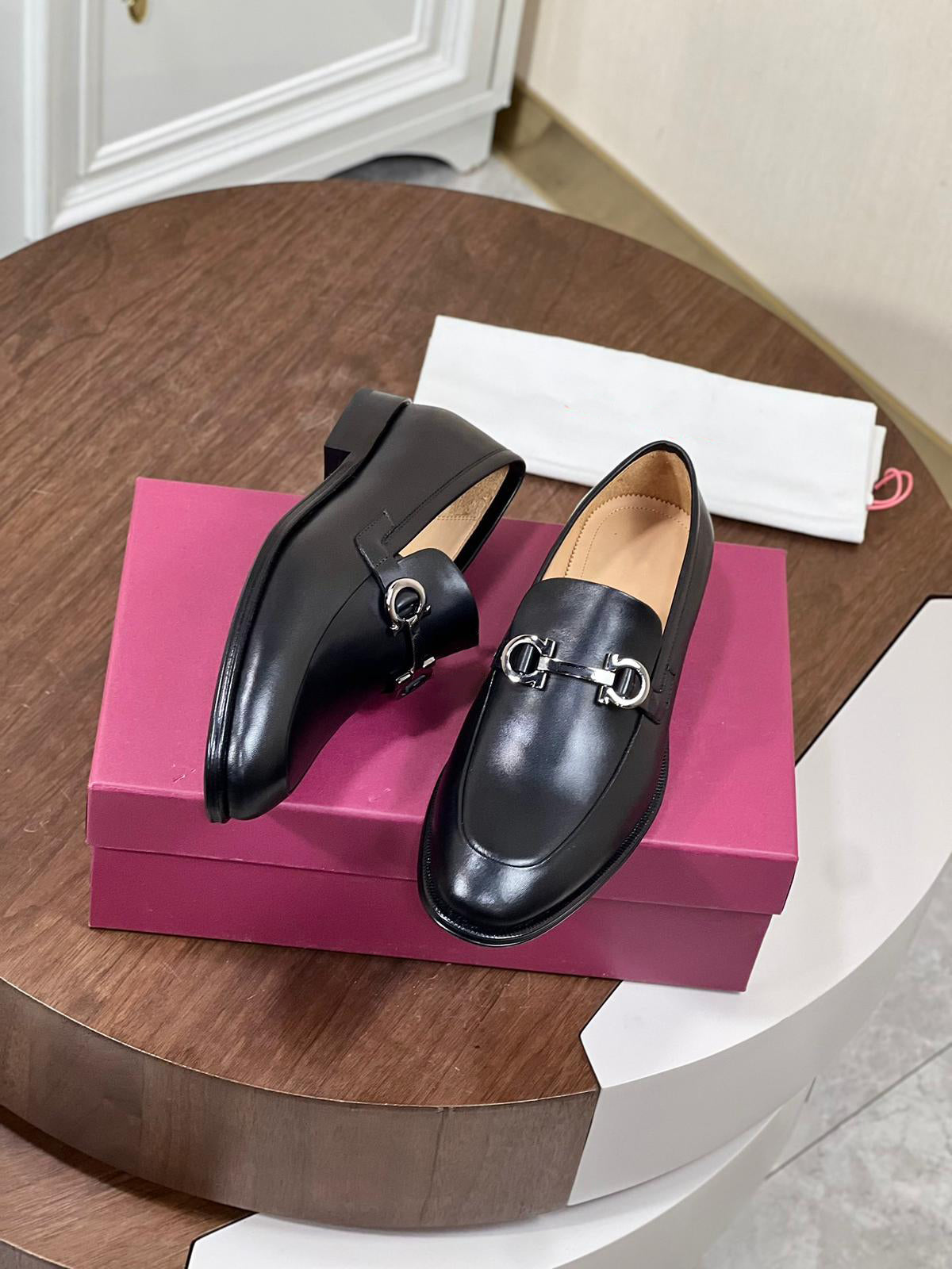 Moccasin with Gancini ornament