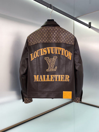 Jacket & Belt & Glasses & Chain