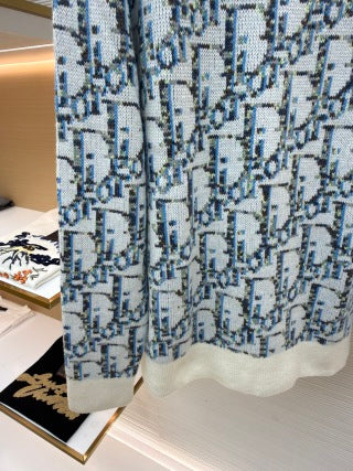 Dior Vintage Monogram Crew Neck Sweater