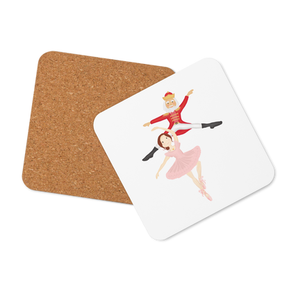 Ballerina & Nutcracker Coaster (Individual Coaster - 1 Unit)