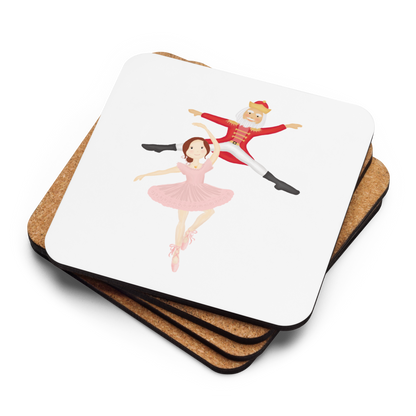 Ballerina & Nutcracker Coaster (Individual Coaster - 1 Unit)