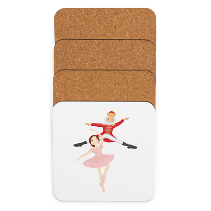Ballerina & Nutcracker Coaster (Individual Coaster - 1 Unit)